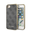 Kolekce Guess 4G Charms - pouzdro pro iPhone SE 2022 / SE 2020 / 8 / 7 (šedé)