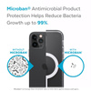 Speck Presidio Perfect-Clear + MagSafe - iPhone 12 / iPhone 12 Pro tok MICROBAN bevonattal (átlátszó)