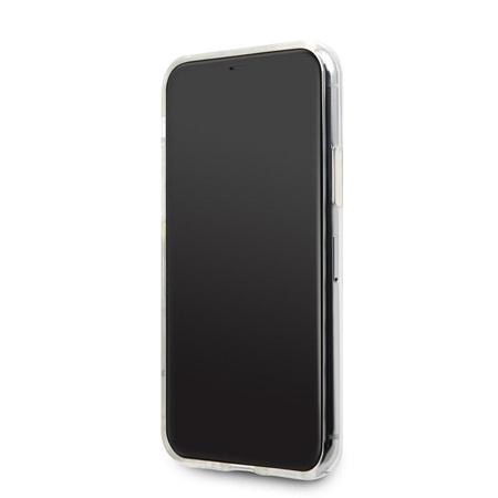 Guess Circle Glitter 4G - iPhone 11 Pro tok (rózsaszín)