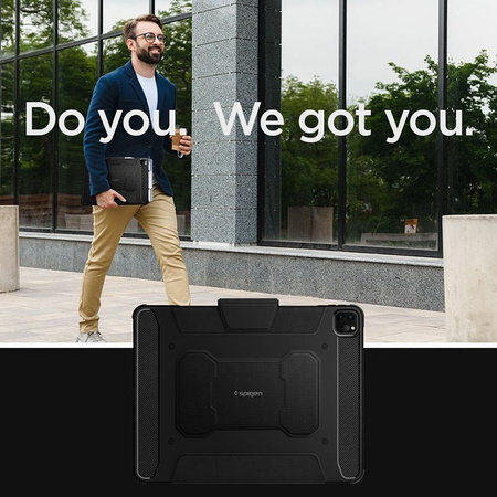 Spigen Rugged Armor Pro - Étui pour iPad Pro 11" (2022-2020) (Noir)