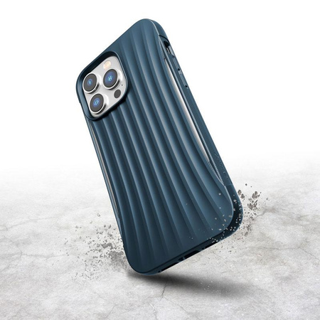 X-Doria Raptic Clutch - Biodegradable iPhone 14 Pro Max Case (Drop-Tested 3m) (Blue)