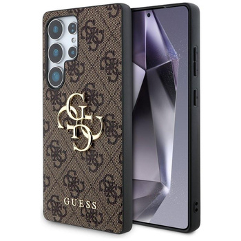 Guess Big 4G Classic Logo - Case for Samsung Galaxy S25 Ultra (brown)