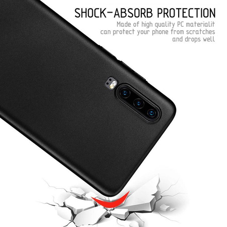 Crong Smooth Skin - Huawei P30 Tasche (schwarz)