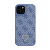 Guess Crossbody 4G Metal Logo - pouzdro pro iPhone 15 (modré)