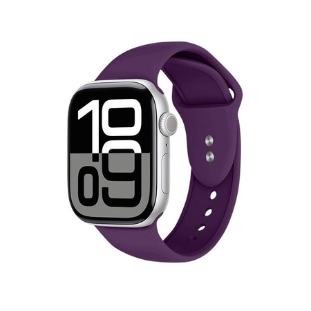 Crong Liquid - Strap for Apple Watch 44/45/46/49 mm (plum)