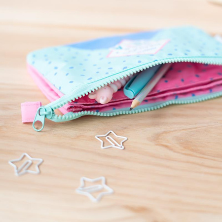 Amelie - Federmäppchen / Schminkkoffer aus der Pastell Kollektion, 3 Fächer