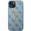 Guess 4G Big Metal Logo - Etui iPhone 14 (niebieski)
