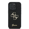 Guess Fixed Glitter Big 4G - Case iPhone 16 Pro (black)