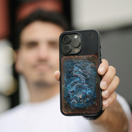 STM Reveal Warm MagSafe - Case for iPhone 15 Pro (Black Realm)