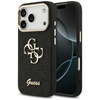 ETUI DO IPHONE 17 PRO GUESS GLITTER ORYGINALNE CZARNE ELEGANCKIE MODNE CASE