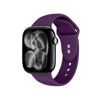 Crong Liquid - Pánt Apple Watch 44/45/46/49 mm-es órához (szilva)