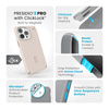 Speck Presidio2 Pro ClickLock & MagSafe - Coque pour iPhone 15 Pro Max (Bleached Bone / Heirloom Gold / Hazel Brown)