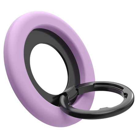 Spigen Nano Pop MagSafe Phone Ring - Magnetický držák na prst s funkcí stojánku (Grape Purple)