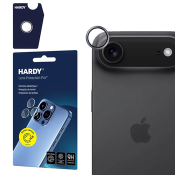 3mk HARDY Lens Protection Pro - Camera Lens Glass for iPhone Air (Titanium Gray)