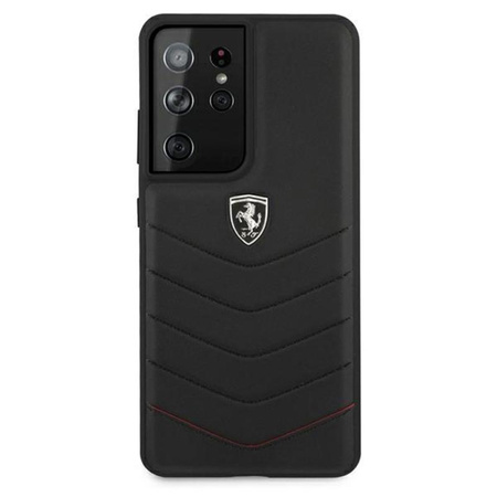 Ferrari Off Track Quilted - Etui Samsung Galaxy S21 Ultra (black)