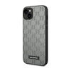 Karl Lagerfeld Saffiano Mono Metal Logo - iPhone 14 Case (grey)