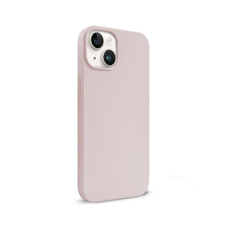 Crong Color Cover - Custodia per iPhone 14 Plus (Rosa Sabbia)