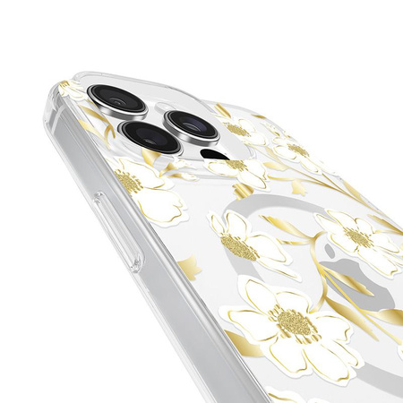 Kate Spade New York Protective Gems MagSafe - Étui pour iPhone 16 Pro Max (Sunshine Floral)