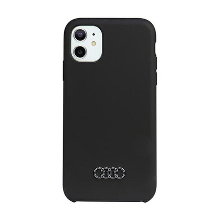 Silikonové pouzdro Audi - pouzdro pro iPhone 12 / iPhone 12 Pro (černé)