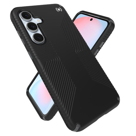 Speck Presidio2 Grip - Etui Samsung Galaxy S24 FE (czarny/szary/ biały)