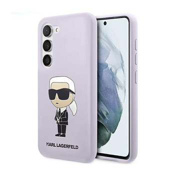 Karl Lagerfeld Silicone NFT Ikonik - Samsung Galaxy S23+ Case (purple)