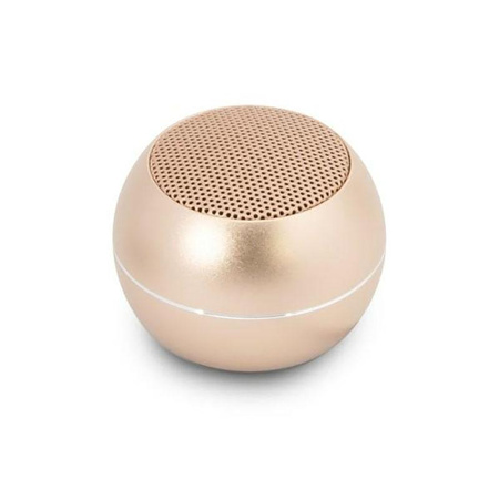 Guess Mini Haut-parleur Bluetooth 3W 4H - Haut-parleur Bluetooth 5.0 (Or)