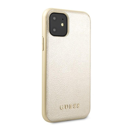 Guess Iridescent - Etui iPhone 11 (Gold)