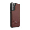 Mercedes Leather Urban Line - Case for Samsung Galaxy S21 (red)