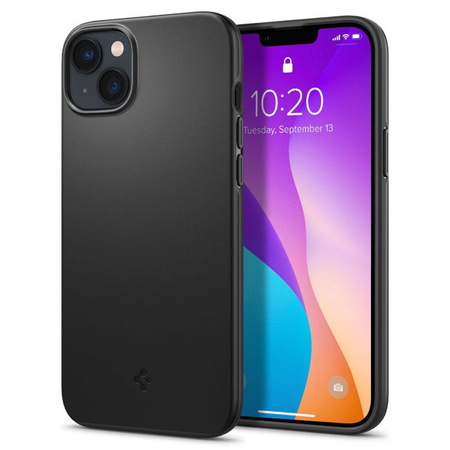 Spigen Thin Fit - Hülle für iPhone 14 Plus (Schwarz)