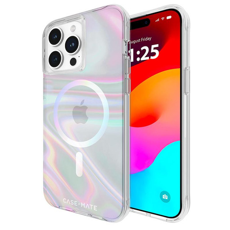 Case-Mate Soap Bubble MagSafe - iPhone 15 Pro Max Case (Iridescent)