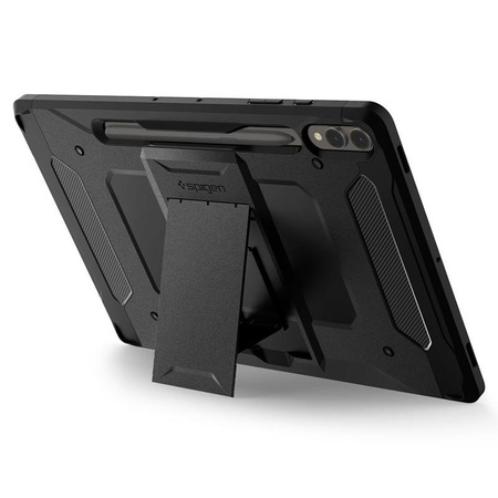 Spigen Tough Armor Pro - Gehäuse für Samsung Galaxy Tab S9+ 12.4" (Schwarz)