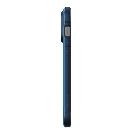 X-Doria Raptic Shield - Aluminum Case for iPhone 14 Pro Max (Drop-Tested 3m) (Marine Blue)