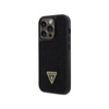 Guess Rhinestone Triangle - pouzdro pro iPhone 14 Pro (černé)
