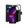 PURO Wallet Detachable - 2-in-1 Case for iPhone 14 Pro (black)