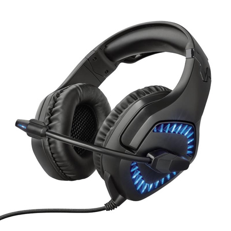 Trust GXT 460 Varzz - Kopfhörer für Gamer mit Beleuchtung (schwarz)