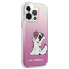 Karl Lagerfeld Choupette Fun - iPhone 13 Pro Max Case (pink)