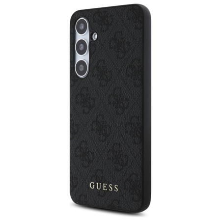 Guess 4G Metall Gold Logo - Samsung Galaxy S24 FE Gehäuse (grau)