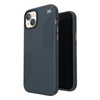 Speck Presidio2 Grip - Custodia antiscivolo per iPhone 15 Plus / 14 Plus (Carbone / Bronzo freddo / Ardesia)