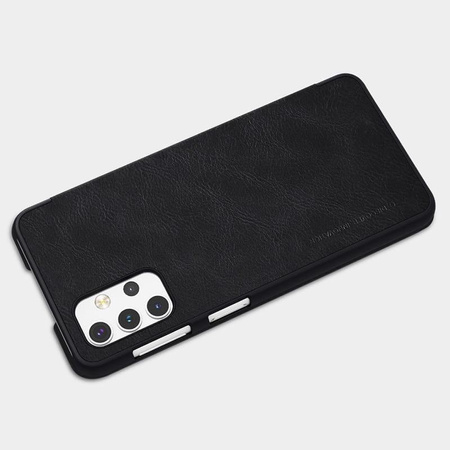 Nillkin Qin Leather Case - Samsung Galaxy A32 5G Case (Black)