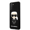 Pouzdro Karl Lagerfeld Fullbody Silicone Iconic - Samsung Galaxy S21+ (černé)