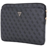 Guess 4G cipzáras zsebes háromszög logós tok - 14" notebook tok (fekete)