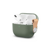 Moshi Pebbo - AirPods Pro Tasche mit abnehmbarer Handschlaufe (Mintgrün)
