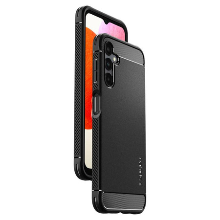 Spigen Rugged Armor - Gehäuse für Samsung Galaxy A14 4G / LTE (Schwarz)