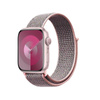 Crong Nylon - Sportarmband für Apple Watch 38/40/41/42 mm (Hellrosa)