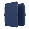 Speck Balance Folio - iPad 10.2" 9 (2021) / 8 (2020) / 7 (2019) tok MICROBAN bevonattal (Coastal Blue/Charcoal Grey)