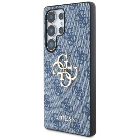 Guess Big 4G Logo Classic Logo - Pouzdro pro Samsung Galaxy S25 Ultra (modrý)