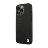 BMW Leather Hot Stamp – Etui iPhone 14 Pro Max (Czarny)