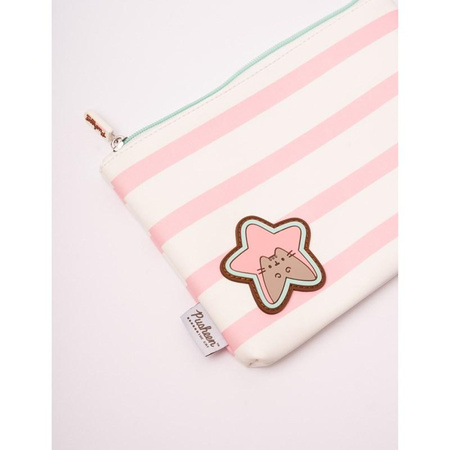 Pusheen - Trousse de maquillage de la collection Rose (23 x 16,5 x 2,5 cm)