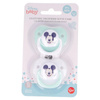 Mickey Mouse - Anatomical pacifier 2 pcs 0-6m (Cool)