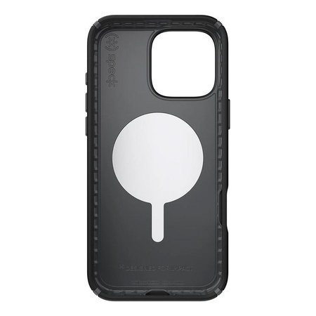 Speck Presidio2 Pro ClickLock & MagSafe - iPhone 16 Pro Max Case (Black / Slate Grey / White)